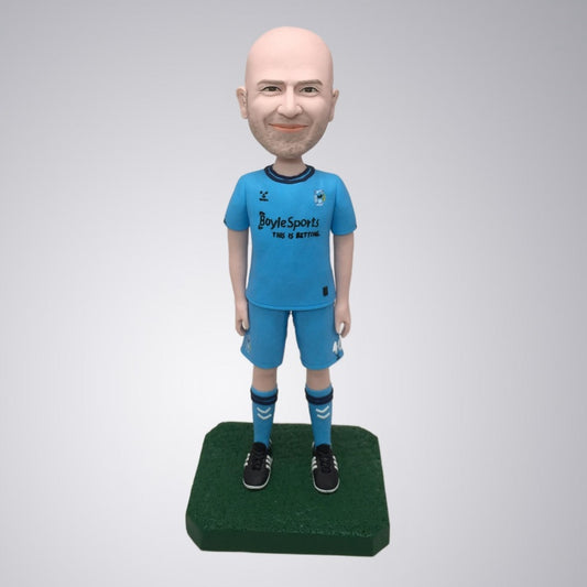 Fully Customized Single 1person Bobblehead Gift For Him- Soccer