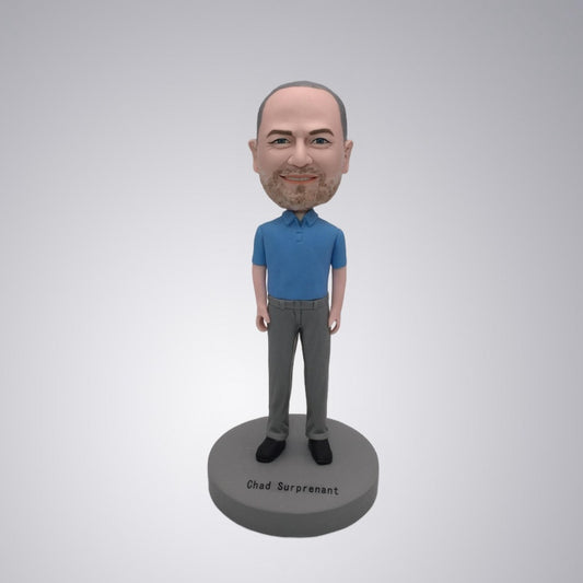 Custom Bobblehead Keepsakes Figurines From Images– Father's Day Gift