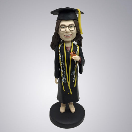 Fully Custom Bobblehead Creative figurine Doll MBA Graduate Gift