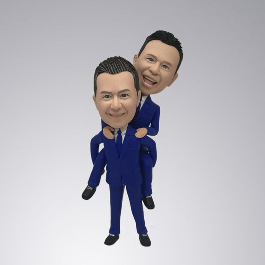 Custom Bobblehead Figurines Gift for Him & Him