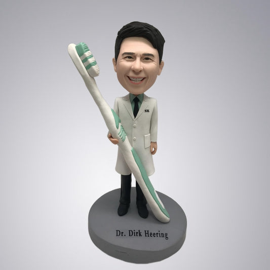 Custom Personalized figurine Doll Bobblehead Collective Gift For Your Dentist Husband