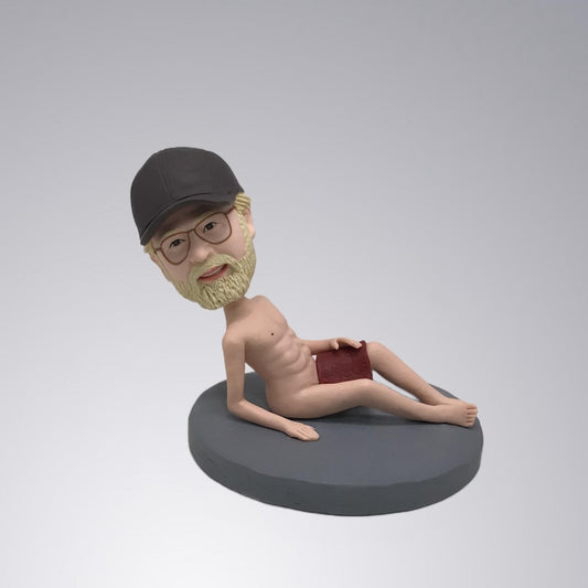 Handcrafted Naked Man Bobbleheads Made Just for You